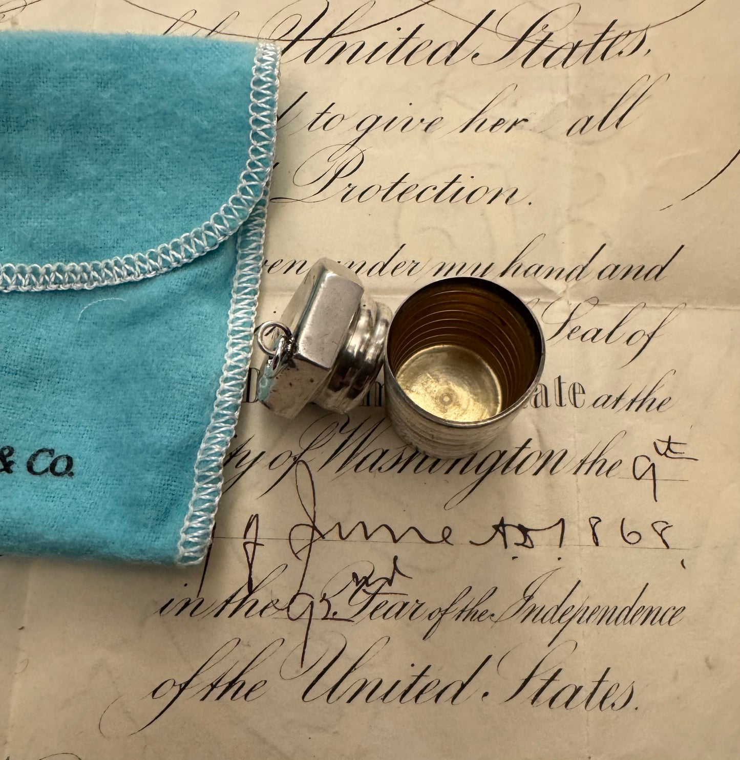 incredible Tiffany bolt box