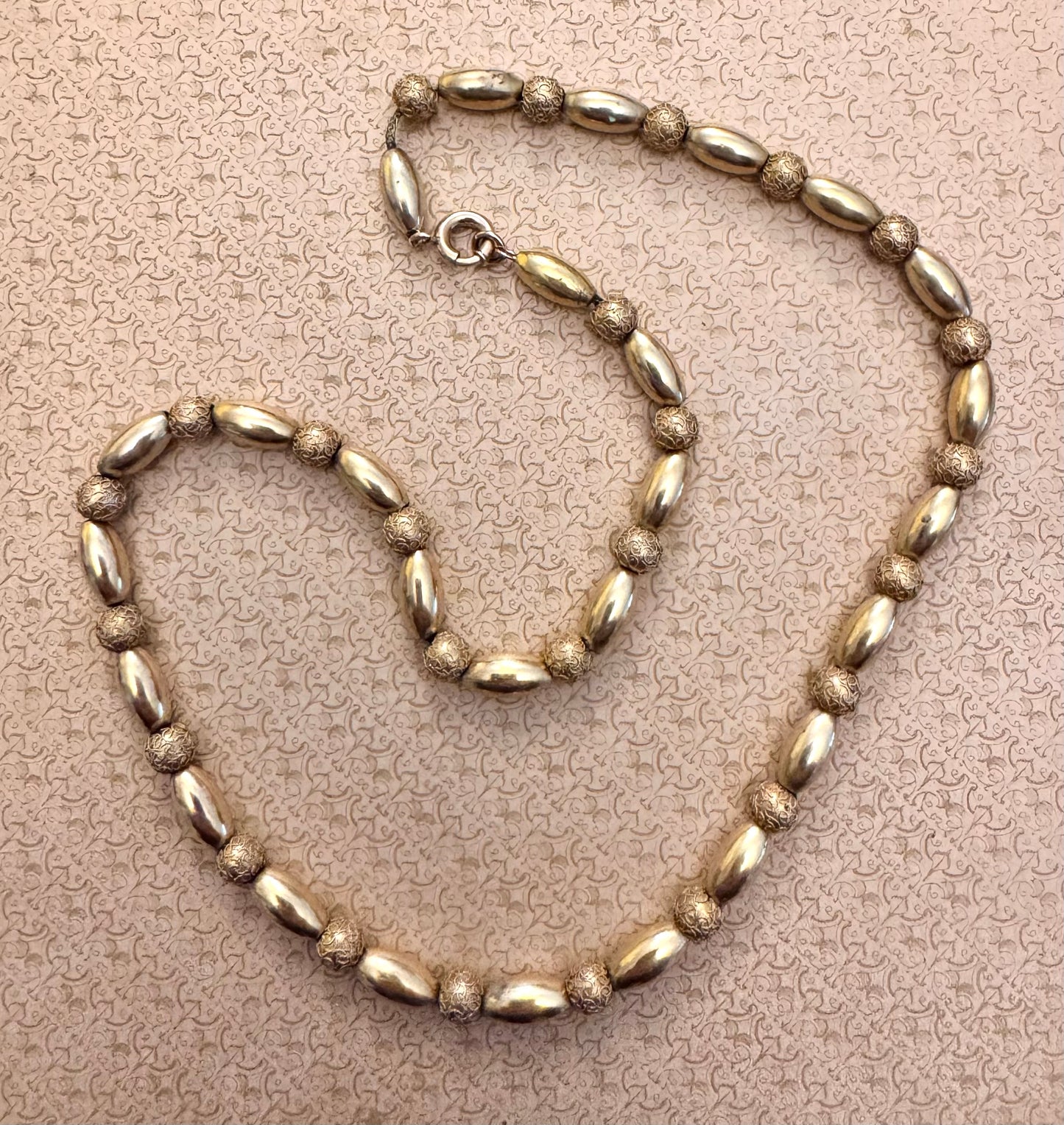 Spectacular Victorian Gold Filled Plain and Ornate Beads