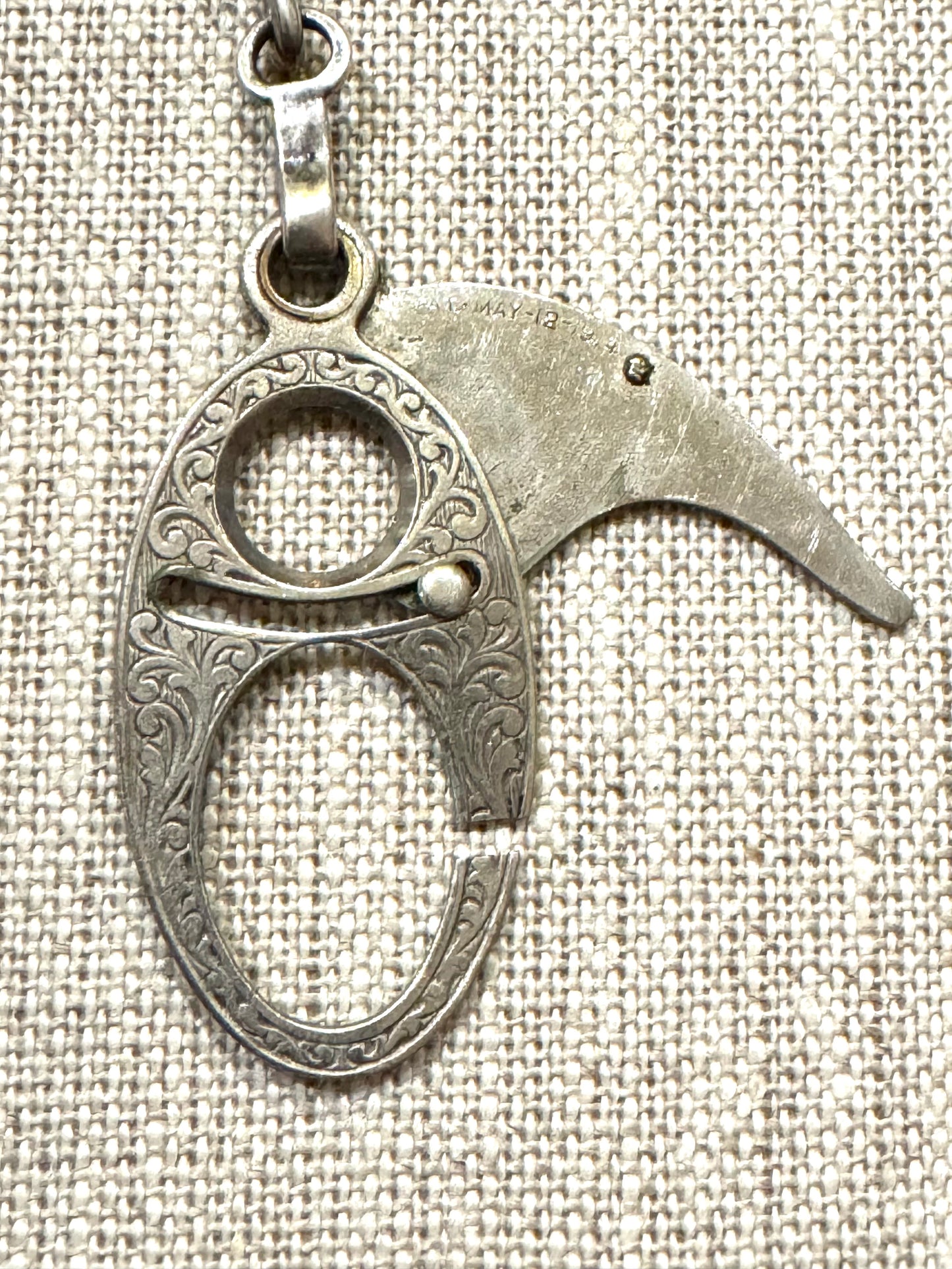 Chunky Biker Chaim with Cigar Cutter Charm Holder!