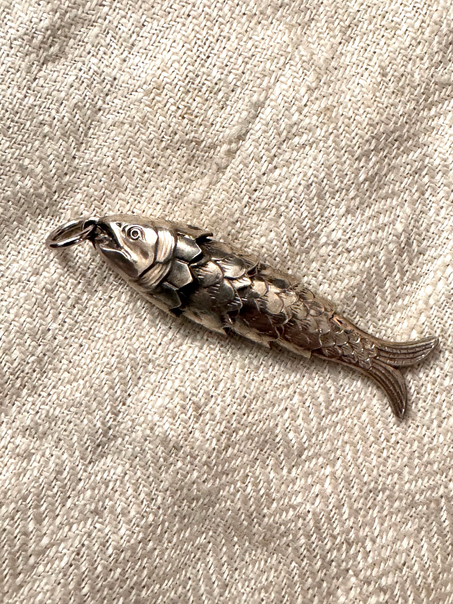 SMOL Articulated Silver Fish 5