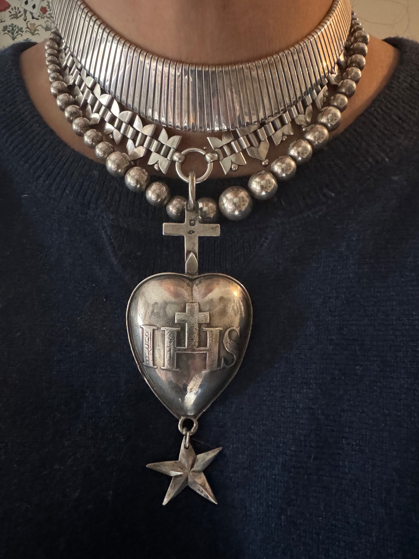 Beautiful Graduate Sterling Bead Necklace