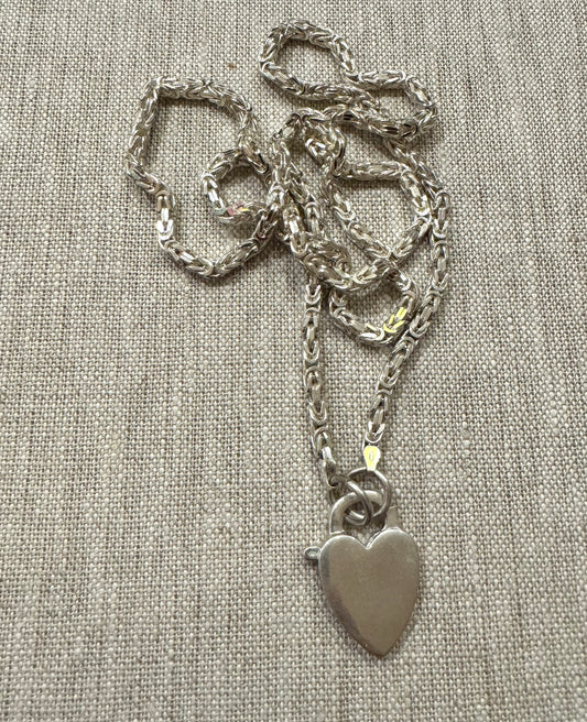 Beautiful Heavy Norwegian Hand Made Byzantine Chain