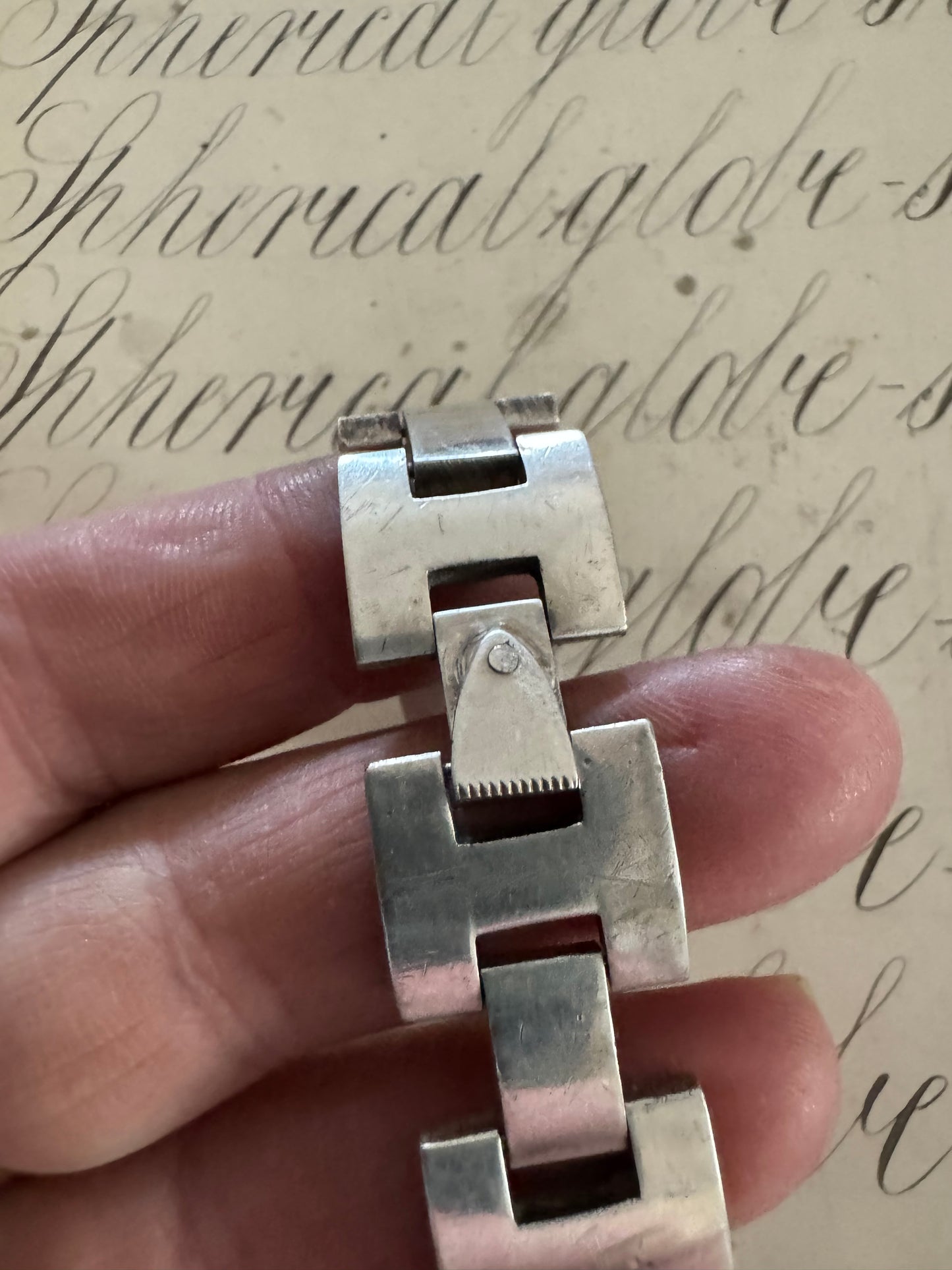Amazing Hand Made Chunky ID Bracelet
