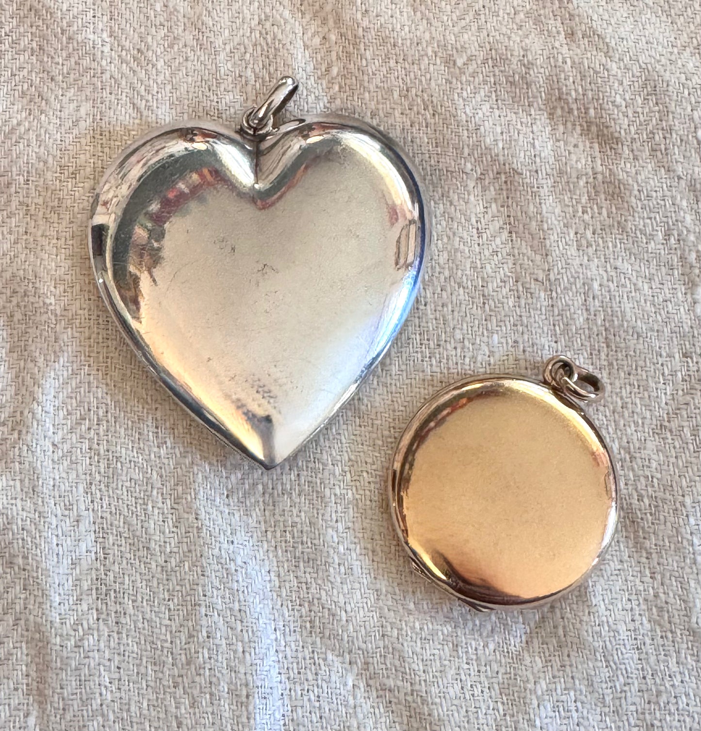 Simple Huge Silver Heart